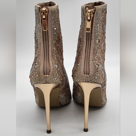 B1530- Steve Madden Viala Gold Rose Size 5.5 NWT - Picture 5 of 14